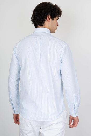 Camicia Doubling Azzurro Uomo - 4
