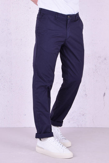 Pantalone Chino Slim Blu - 4