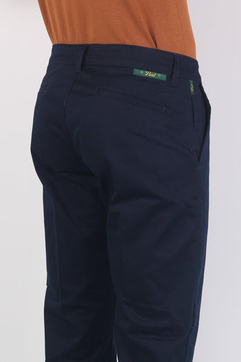 Pantalone Chino Regular Blu - 7