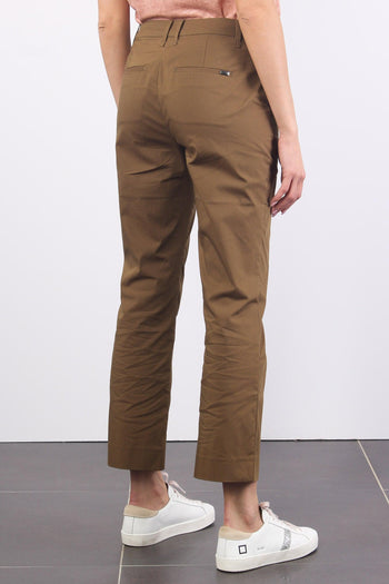 Pantalone Tasca America Cotone Mud - 11