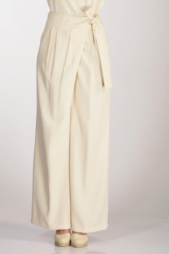 Pantalone Bianco Naturale Donna - 3