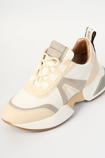 Sneaker Marble Bianco/oro Donna - 6