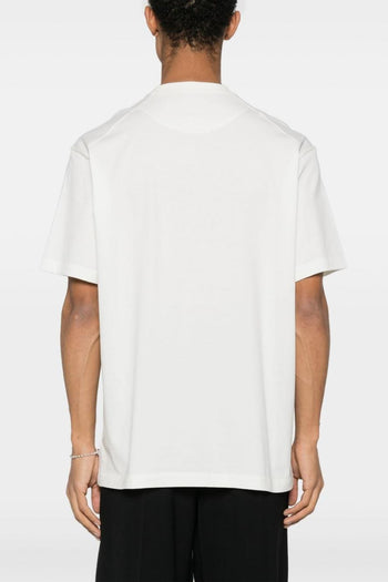 T-shirt Bianco Uomo Stampa Grafica - 3