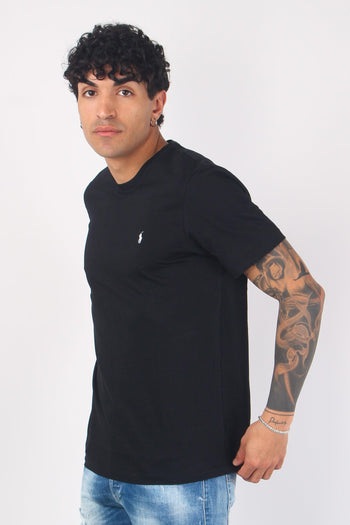 T-shirt Underwear Logo Black - 5