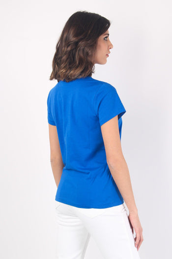 T-shirt Jersey Logo Blue - 7