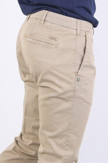 Pantalone Chino Slim Fit Beige - 7