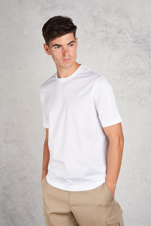 T-shirt Manica Corta Bianco Uomo - 1