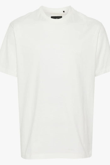 T-shirt Bianco Uomo Logo Tono su Tono - 6