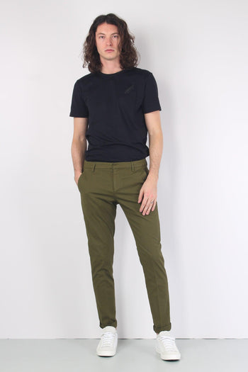 Gaubert Pantalone Chino Verde Militare - 4