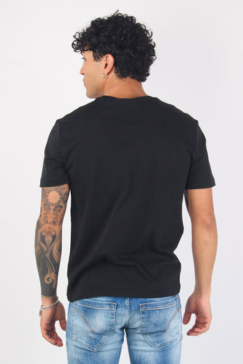 T-shirt Cotone Custom Black - 4