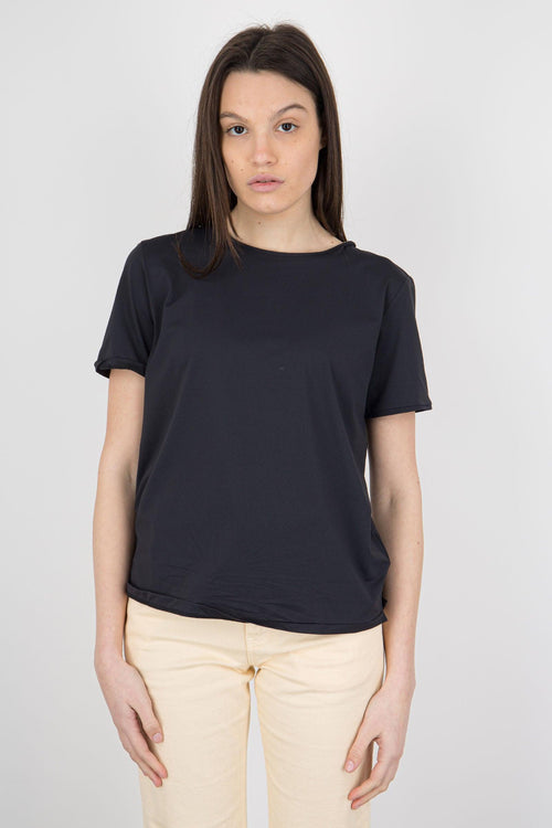 T-shirt Shirty Oxford Woman Nero Donna - 1