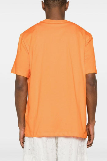 T-Shirt Arancione con logo classico - 3