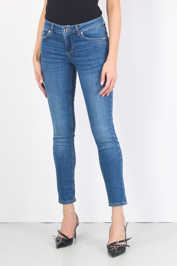 Jeans Ideal Basico Denim Scuro - 5