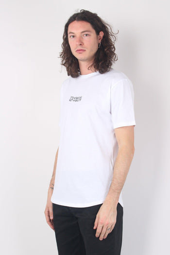 T-shirt Stampa Smile Bianco - 7