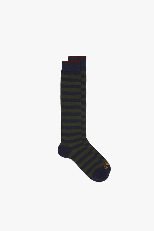 Calze lunghe con motivo Stripe Rugby New - 1