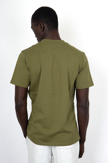 WIP T-Shirt S/S Script Cotone Verde - 4