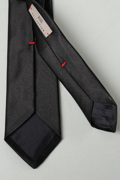 Cravatta 6 Cm Nero Uomo - 2