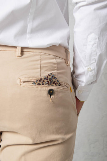 Pantalone slim in cotone stretch - 6