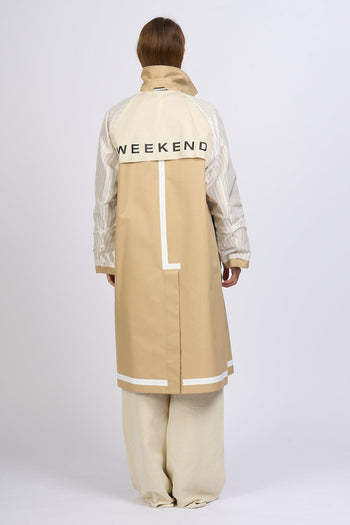 Weekend Trench Canasta Midi Miele Donna - 7