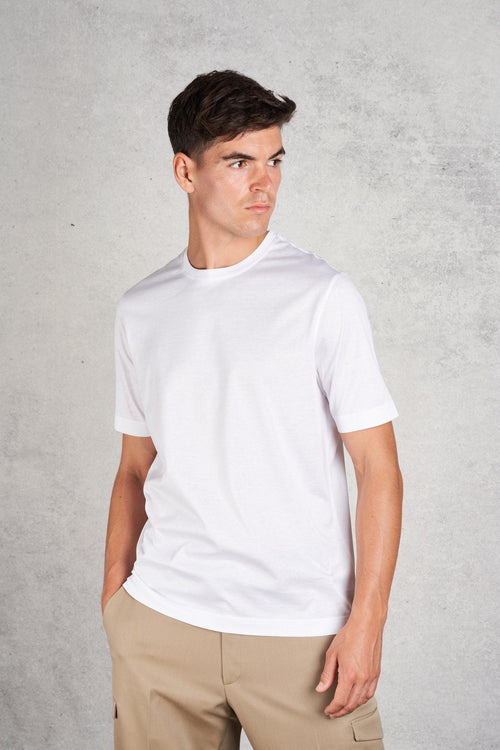 T-shirt Manica Corta Bianco Uomo - 2
