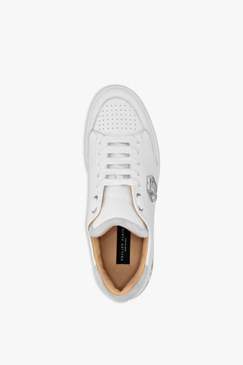 Sneakers Bianche con logo - 4