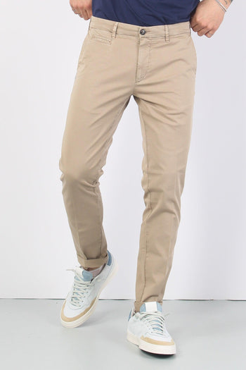 Pantalone Chino Slim Fit Beige - 5