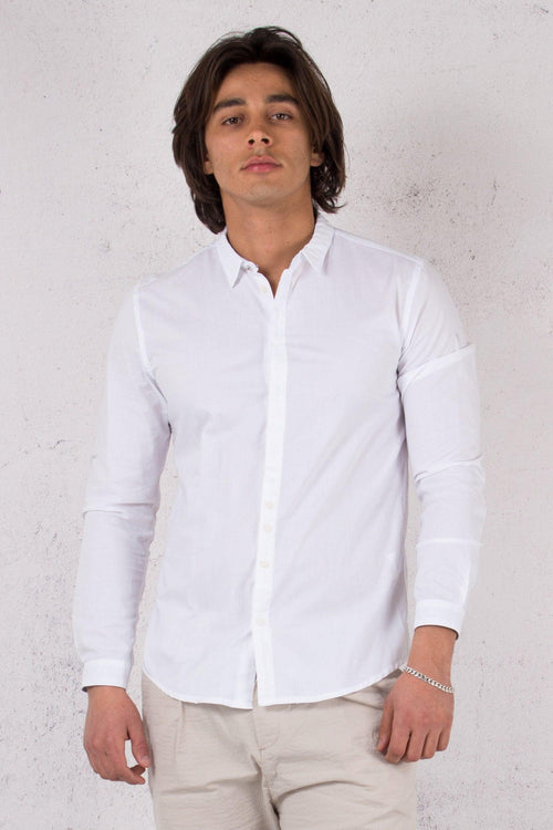 Camicia Classica Cotone Bianco - 1