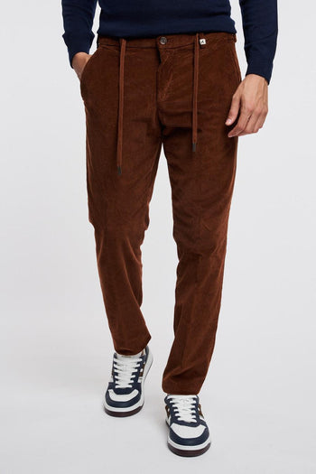 Pantalone chino in velluto costa fine - 3