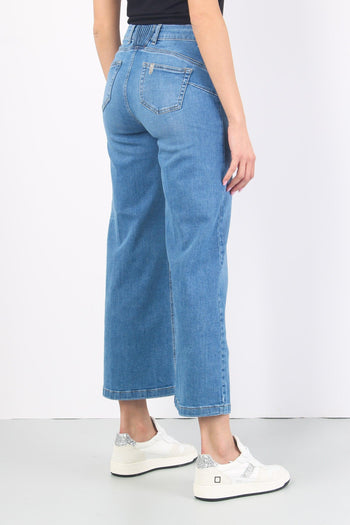 Jeans Parfait Cropped Denim Chiaro - 7