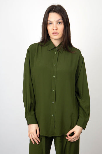 Camicia Verdiana Seta Verde - 3