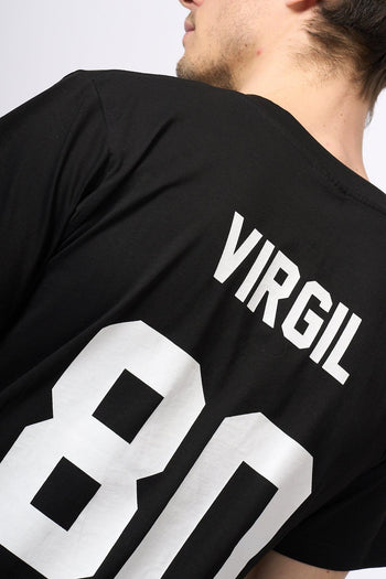 T-shirt Virgil 80 Nero Unisex - 3