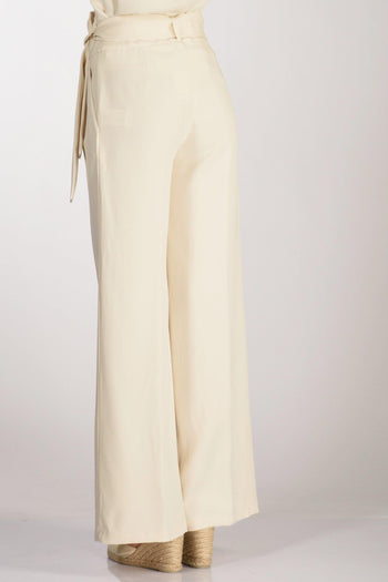 Pantalone Bianco Naturale Donna - 6