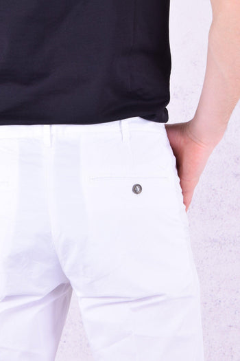 Pantalone Chino Slim Bianco - 5