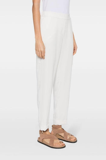 Pantalone Bianco Donna crop Pany - 3