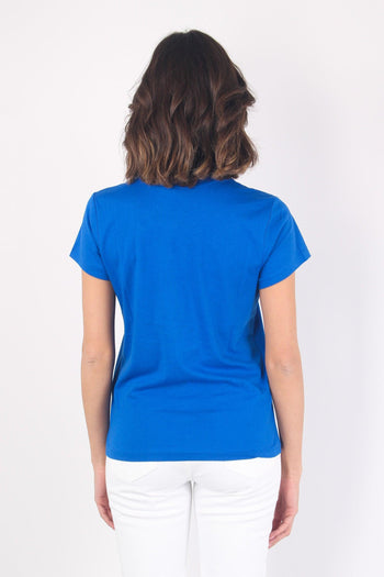 T-shirt Jersey Logo Blue - 3