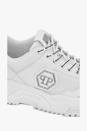 Sneakers Bianche Predator con logo - 3