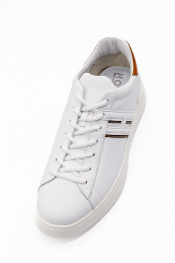 Sneaker H580 H Slash Bianco/cuoio Uomo - 4