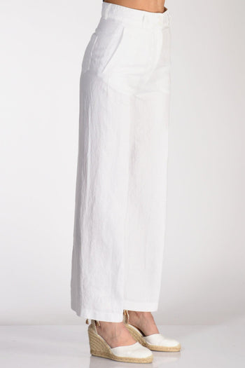 Pantalone Dritto Bianco Donna - 4