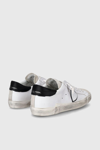 Sneaker PRSX Basic Pelle Bianco/Nero - 3