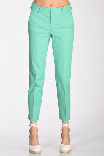 Pantalone New York Verde Chiaro Donna - 3