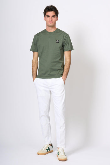 T-shirt Verde Muschio Uomo - 3