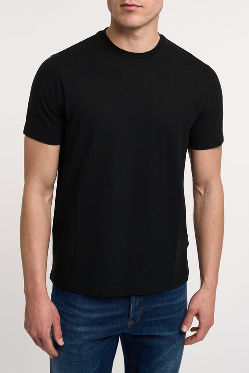 T-Shirt 100% CO Nero - 1