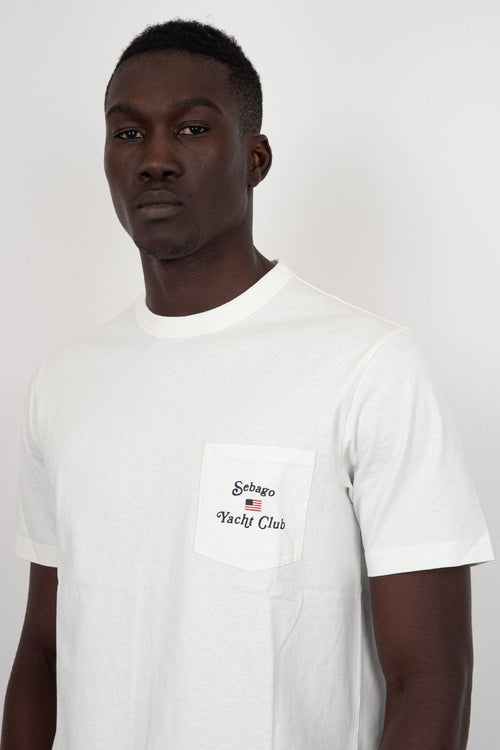 T-Shirt Howland Cotone Bianco Off