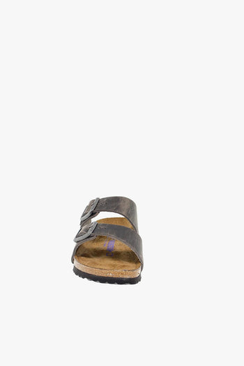 Sandalo ARIZONA in pelle grigio - 4