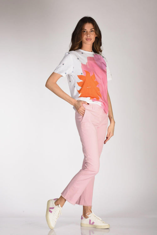 Pantalone Sfrangia Rosa Donna - 2