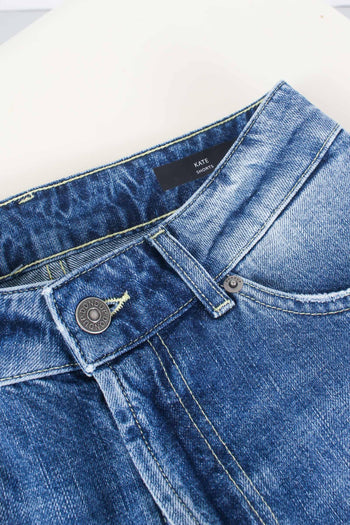 Kate Short Jeans Largo Denim Medio - 6