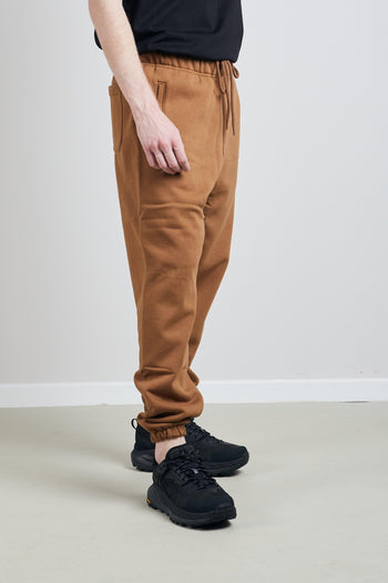 Pantalone Felpa Basico Marrone Uomo - 3