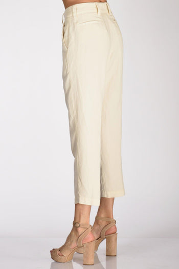 Pantalone Gio Bianco Naturale Donna - 6