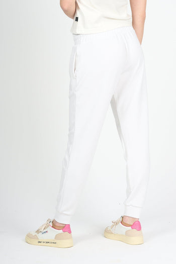 Pantaloni Tuta Bianco Donna - 4