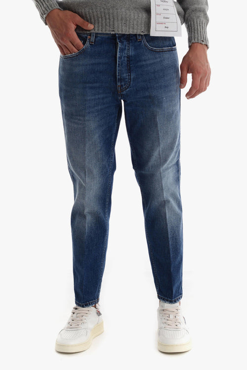 Jeans Blu Uomo Stonewashed
